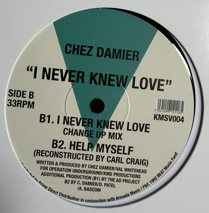 Chez Damier : I Never Knew Love (12", RE, RM)