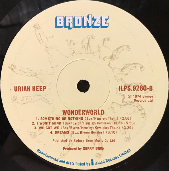 Uriah Heep : Wonderworld (LP, Album)