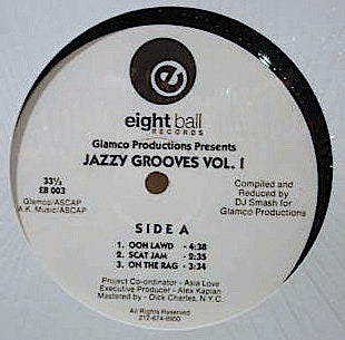 Glamco Productions : Jazzy Grooves Vol. I (12")