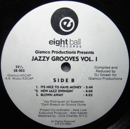 Glamco Productions : Jazzy Grooves Vol. I (12")