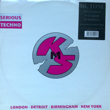 DJ. Tone* : Insanity (12", Ltd, Pin)