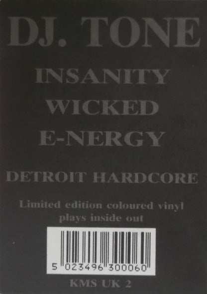 DJ. Tone* : Insanity (12", Ltd, Pin)