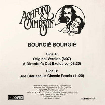 Ashford & Simpson : Bourgié Bourgié (12", RE)