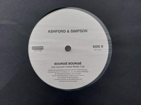 Ashford & Simpson : Bourgié Bourgié (12", RE)