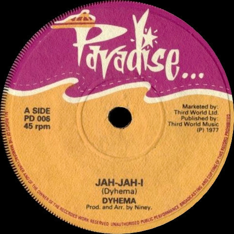 Dhaima : Jah-Jah-I (7")