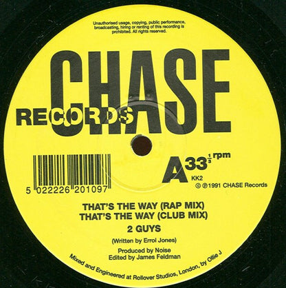 2 Guys (3) : That's The Way (12")