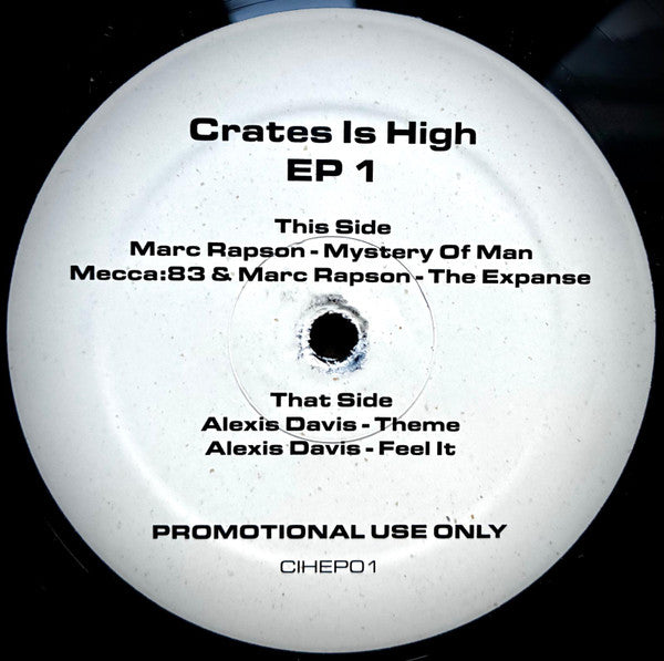 Various : Crates Is High Ep 1 (12", EP, Promo, Unofficial)