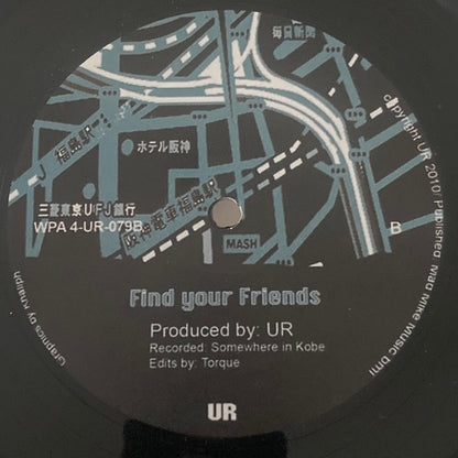 Underground Resistance : Somewhere In Japan EP (12", EP, RP)