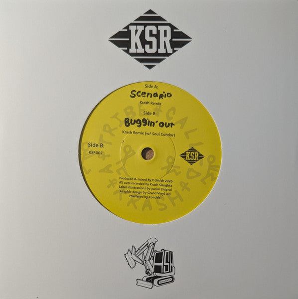 Krash Slaughta : A Tribe Called Krash (7", Tri)