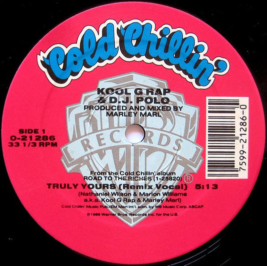 Kool G Rap & D.J. Polo : Truly Yours (Remix) (12")