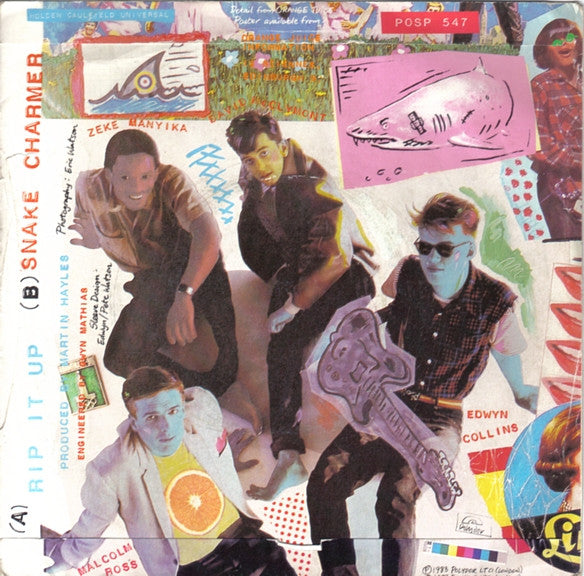 Orange Juice (3) : Rip It Up (7", Single, Sil)