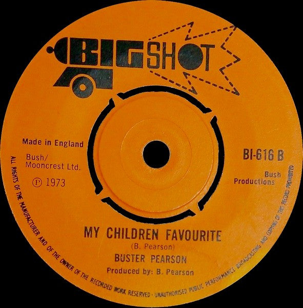 Buster Pearson : Ain't It Groovy (7")