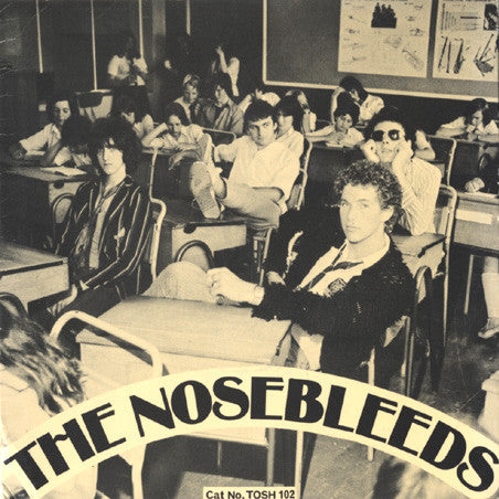 The Nosebleeds : Ain't Bin To No Music School (7", Single, Sil)