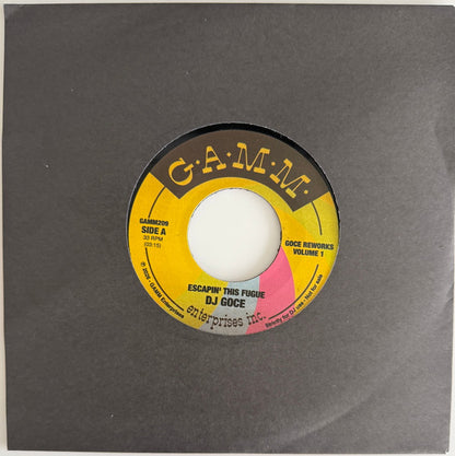 DJ Goce : Goce Reworks Volume 1 (7", Ltd)