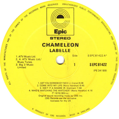 Labelle : Chameleon (LP, Album)