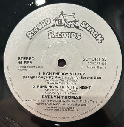 Evelyn Thomas : Reflections (12", Single)