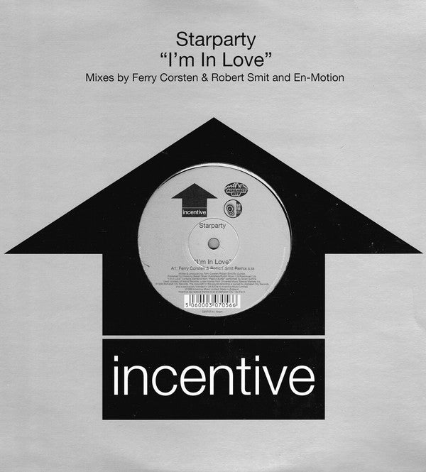 Starparty : I'm In Love (12", Single)