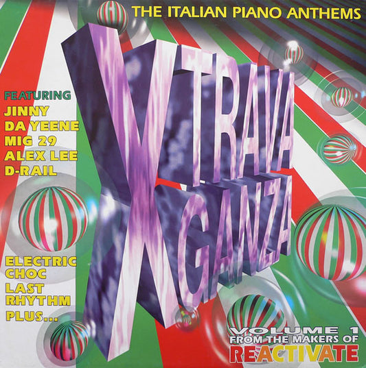 Various : Xtravaganza - The Italian Piano Anthems (LP, Comp)