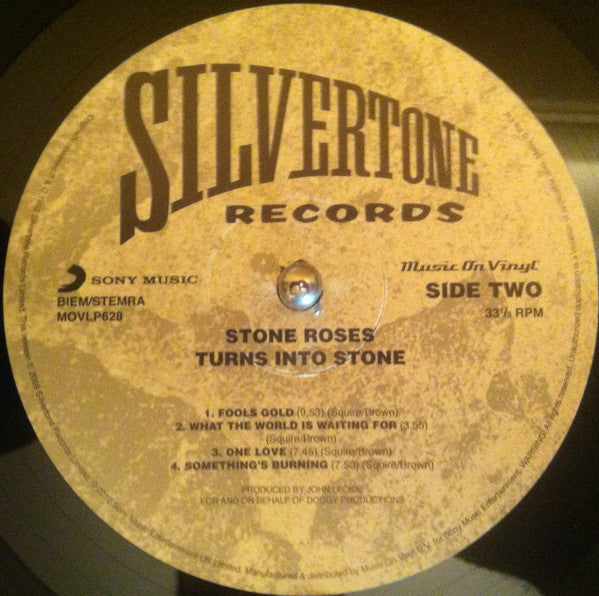 The Stone Roses : Turns Into Stone (LP, Comp, RE, RM, 180)