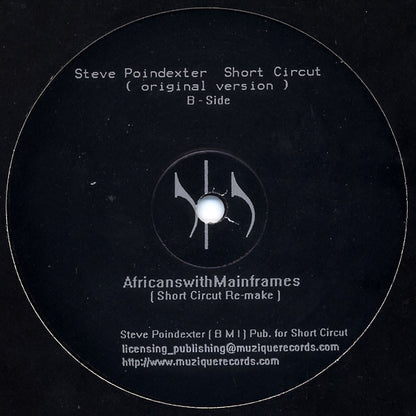 Steve Poindexter & The Sun God : Faces Drums (12")