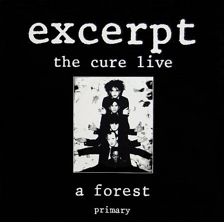 The Cure : Excerpt - The Cure Live (12", EP)