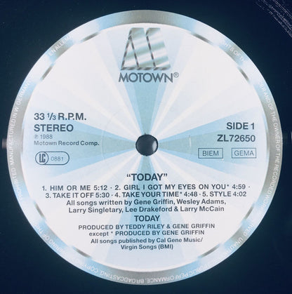 Today : Today (LP, Album)