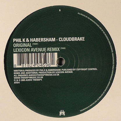 Phil K & Habersham : Cloudbrake (12")