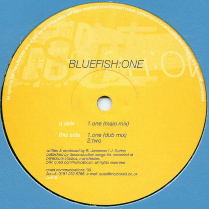 Bluefish : One (12")