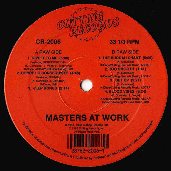 Masters At Work : The Album (2xLP, Album)