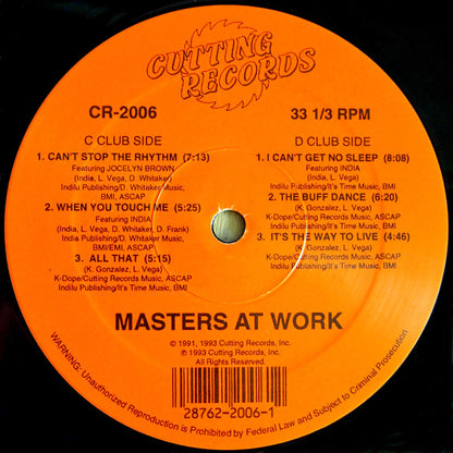 Masters At Work : The Album (2xLP, Album)