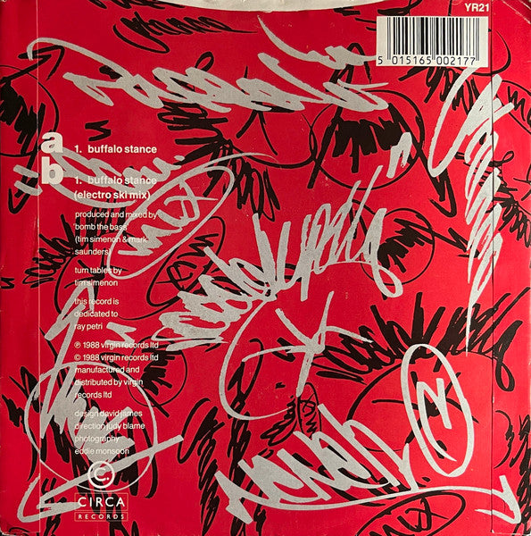 Neneh Cherry : Buffalo Stance (7", Single, Pap)