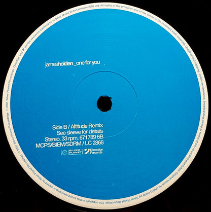 James Holden : One For You (12")