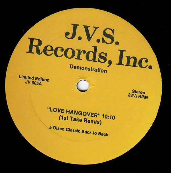 Diana Ross / Patti Austin : Love Hangover / Betcha Won't Hurt Me (12", Ltd, Promo, Unofficial)