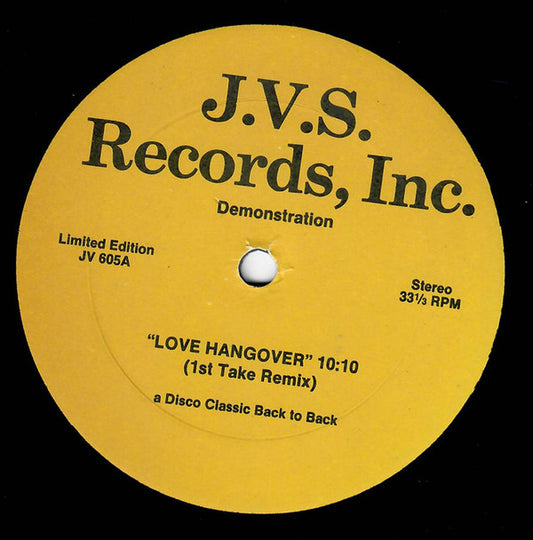 Diana Ross / Patti Austin : Love Hangover / Betcha Won't Hurt Me (12", Ltd, Promo, Unofficial)