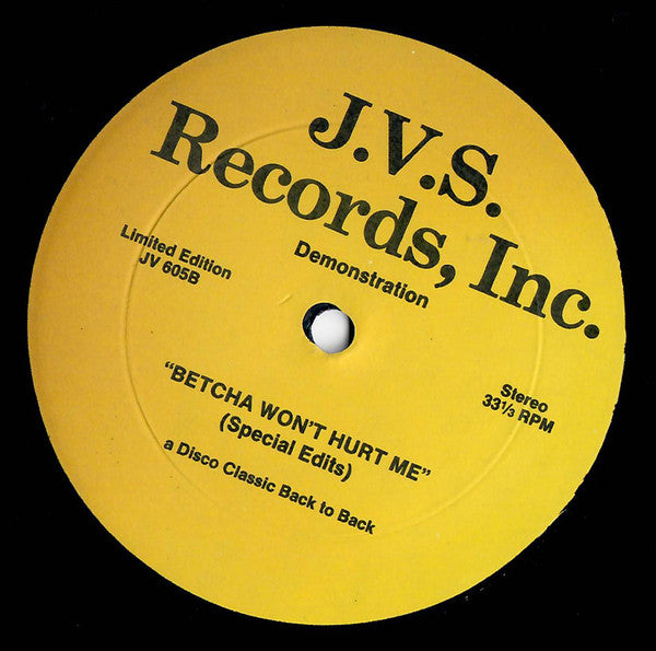 Diana Ross / Patti Austin : Love Hangover / Betcha Won't Hurt Me (12", Ltd, Promo, Unofficial)