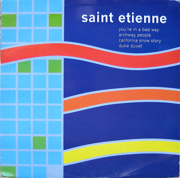 Saint Etienne : You're In A Bad Way (12", Single)