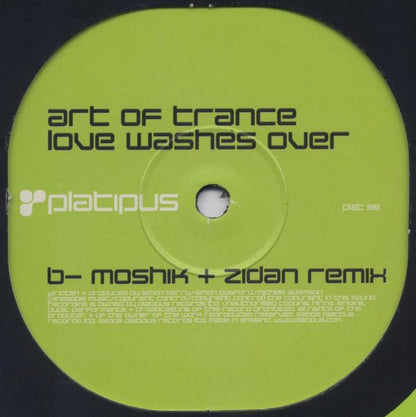 Art Of Trance : Love Washes Over (12", 1/2)