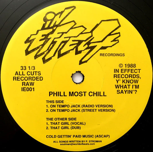 Phill Most Chill : On Tempo Jack (12", RE)