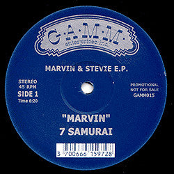 7 Samurai : Marvin & Stevie E.P. (12", EP, Promo)