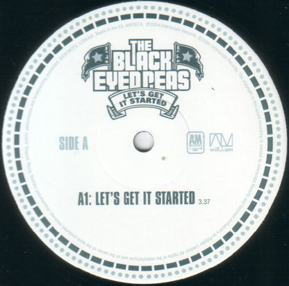 The Black Eyed Peas* : Lets Get It Started (12")