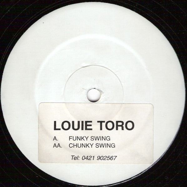 Louie Toro : Funky Swing / Chunky Swing (12", W/Lbl, Sti)