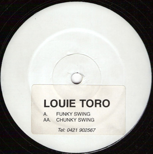 Louie Toro : Funky Swing / Chunky Swing (12", W/Lbl, Sti)