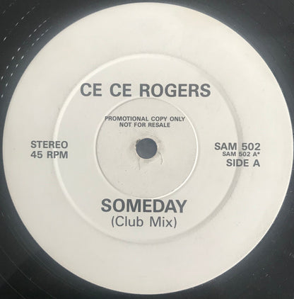 Ce Ce Rogers : Someday (12", Promo)