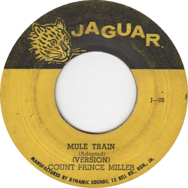 Count Prince Miller : Mule Train (7")