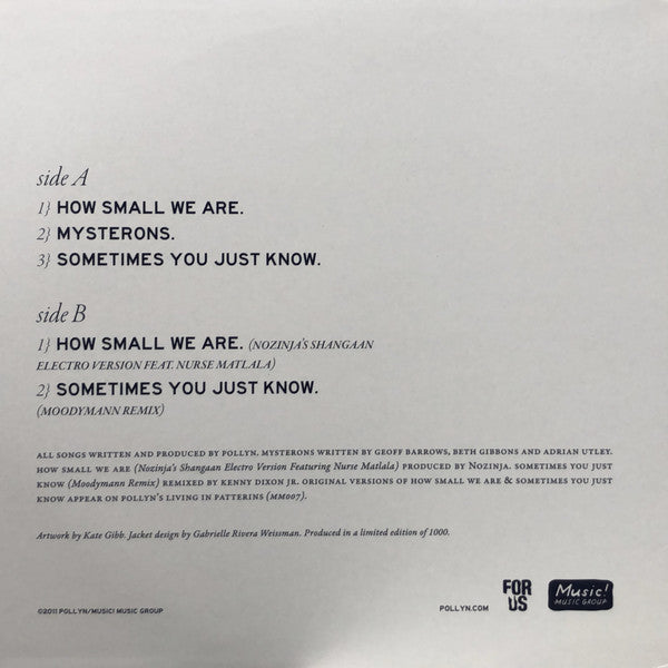 Pollyn : Pieces In Patterns EP (12")