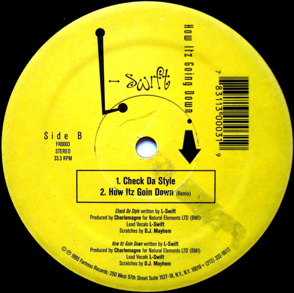 L-Swift* : How Itz Going Down (12")