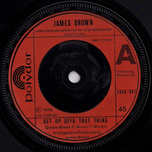 James Brown : Get Up Offa That Thing (7", Single)