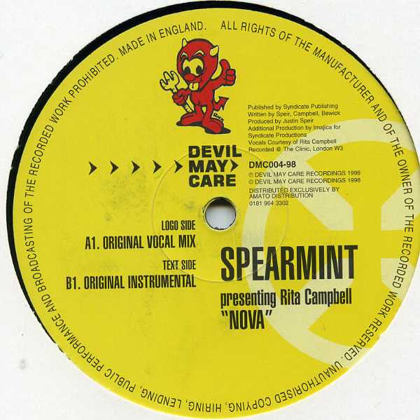 Spearmint Presenting Rita Campbell : Nova (12")