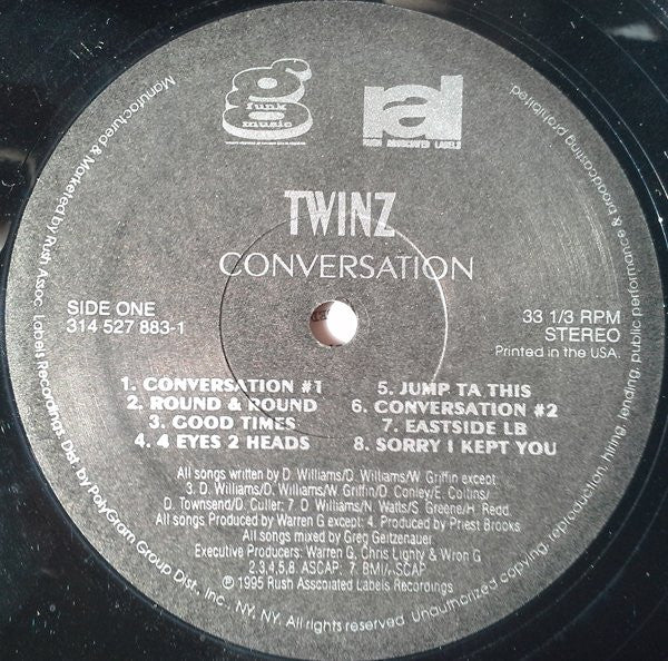 Twinz (2) : Conversation (LP, Album)