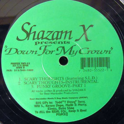 Shazam X : Down For My Crown (12")